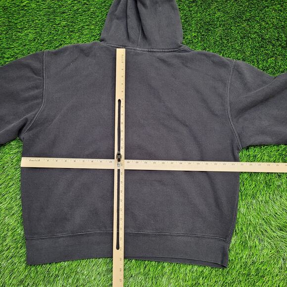 Oklahoma State Cowboys Hoodie Large 25x25 Boxy Faded-Black - Picture 6 of 14